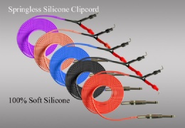 9617 springless silicone clip cord