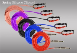 9627 spring silicone clip cord
